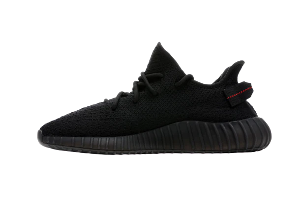 YZY Boost 350 V2 Black Red - Image 2
