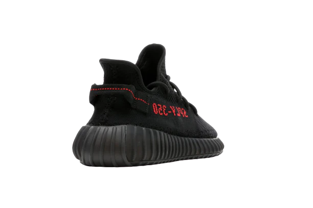YZY Boost 350 V2 Black Red - Image 5