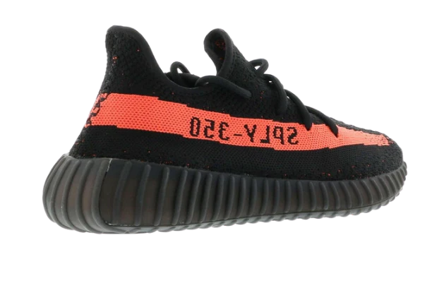 YZY Boost 350 V2 Core Black Red - Image 5