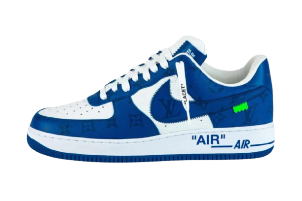 AF1 x OW by Virgil - Blue Customs