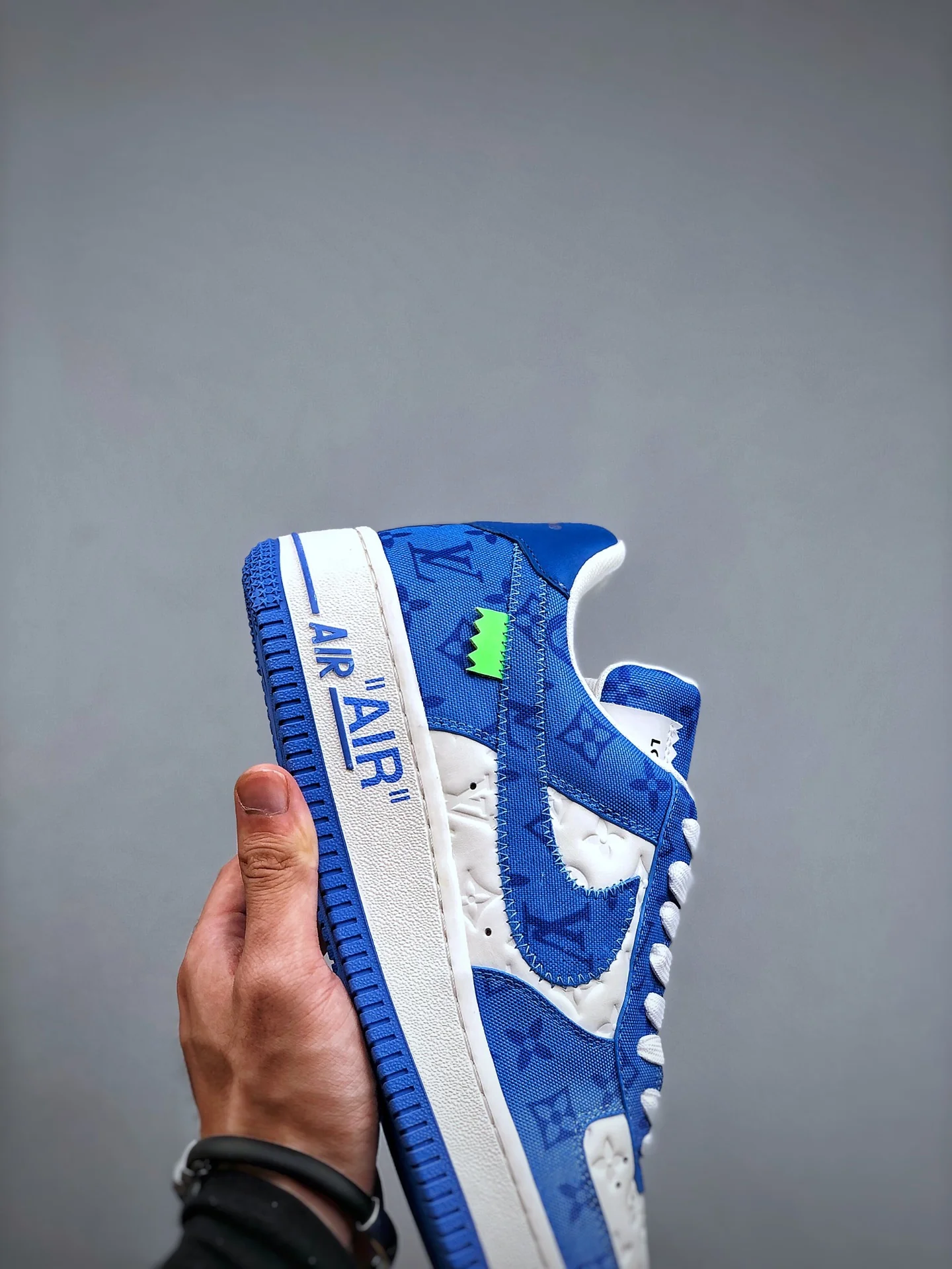 AF1 x OW by Virgil - Blue Customs - Image 7