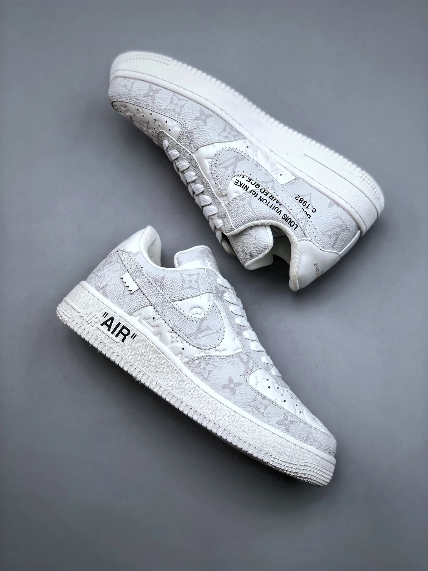 AF1 x OW by Virgil - Grey Customs - Image 10
