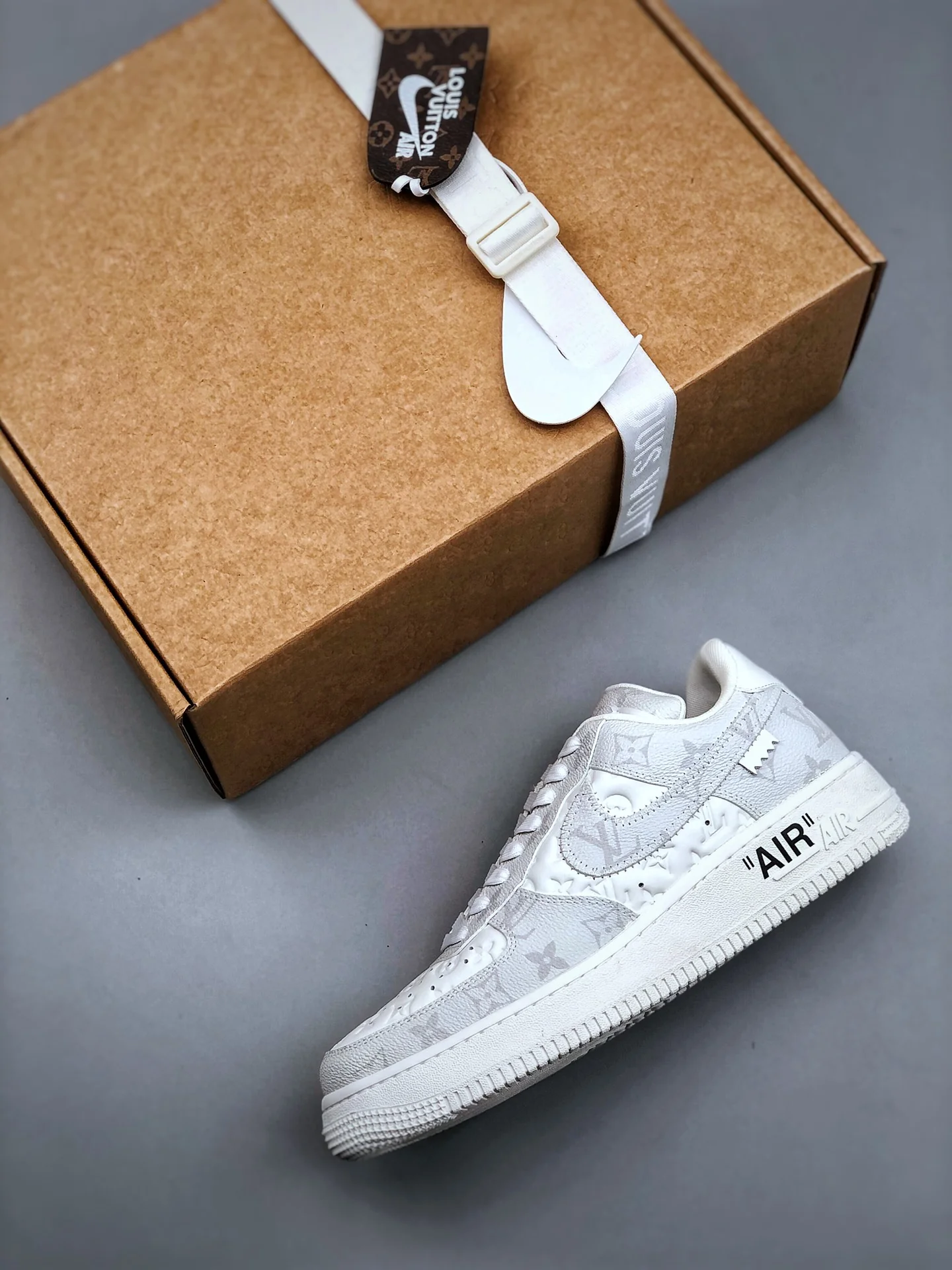 AF1 x OW by Virgil - Grey Customs - Image 3
