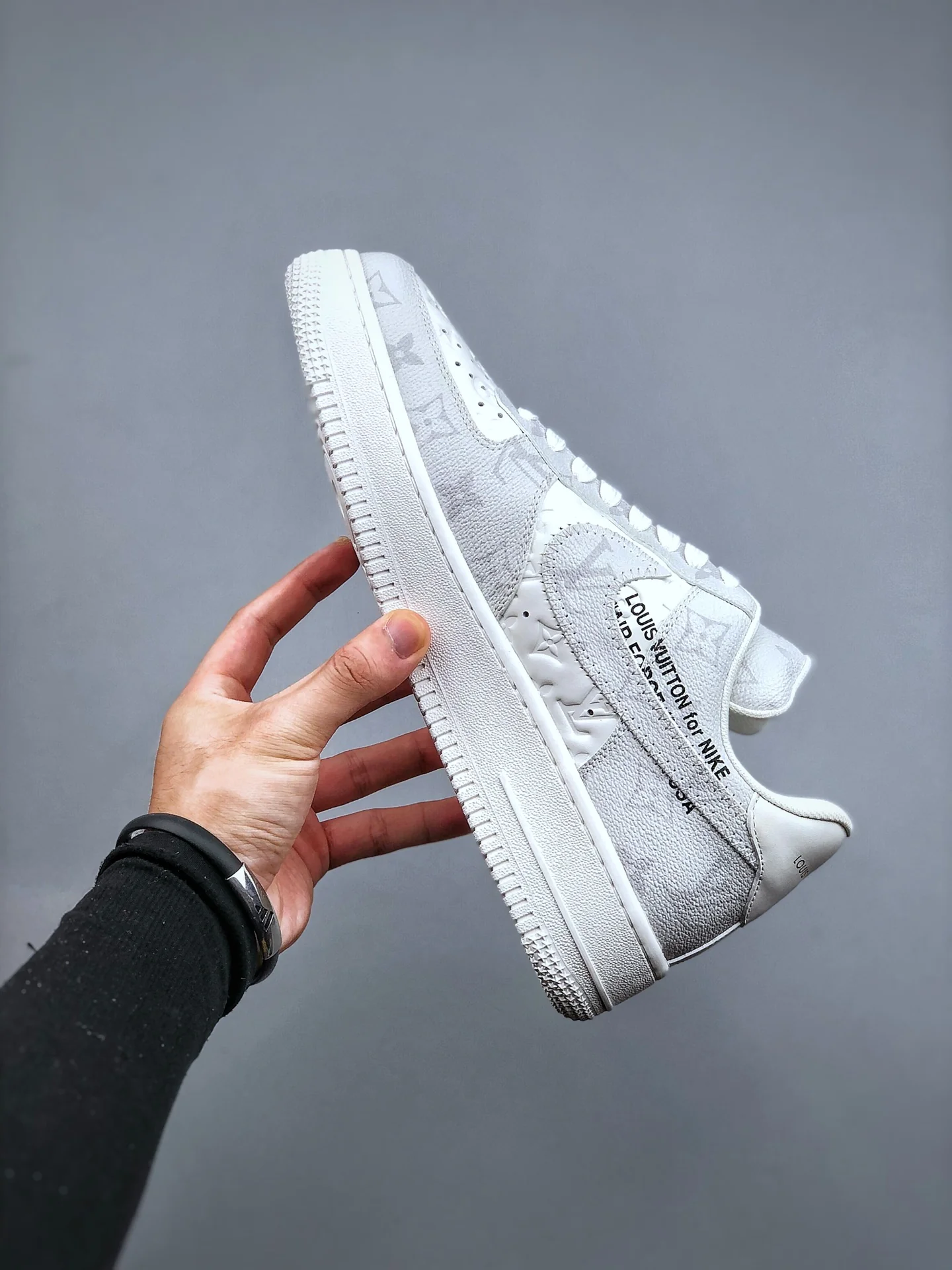 AF1 x OW by Virgil - Grey Customs - Image 4