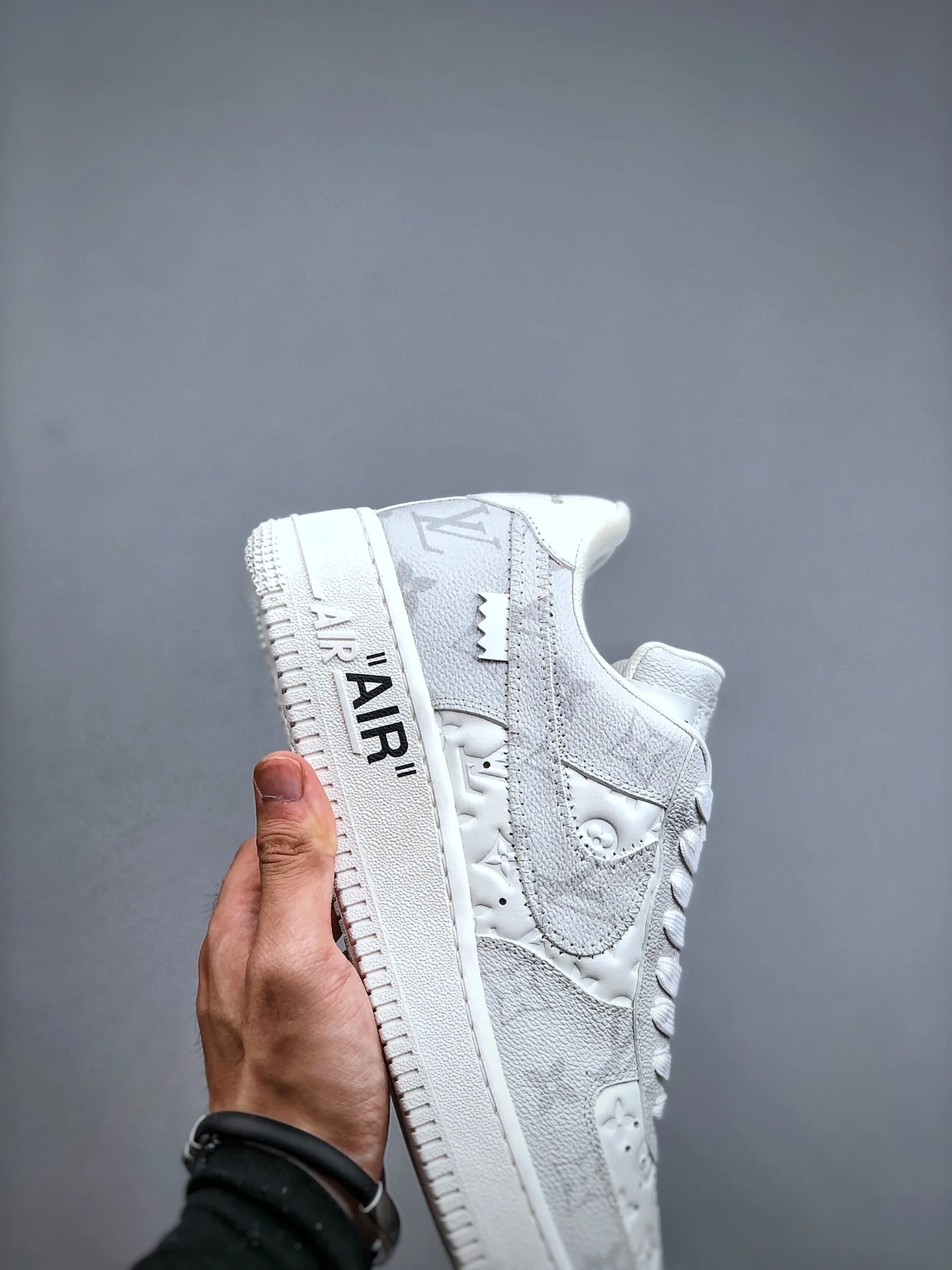 AF1 x OW by Virgil - Grey Customs - Image 7