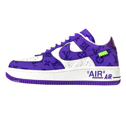AF1 x OW by Virgil - Purple Customs