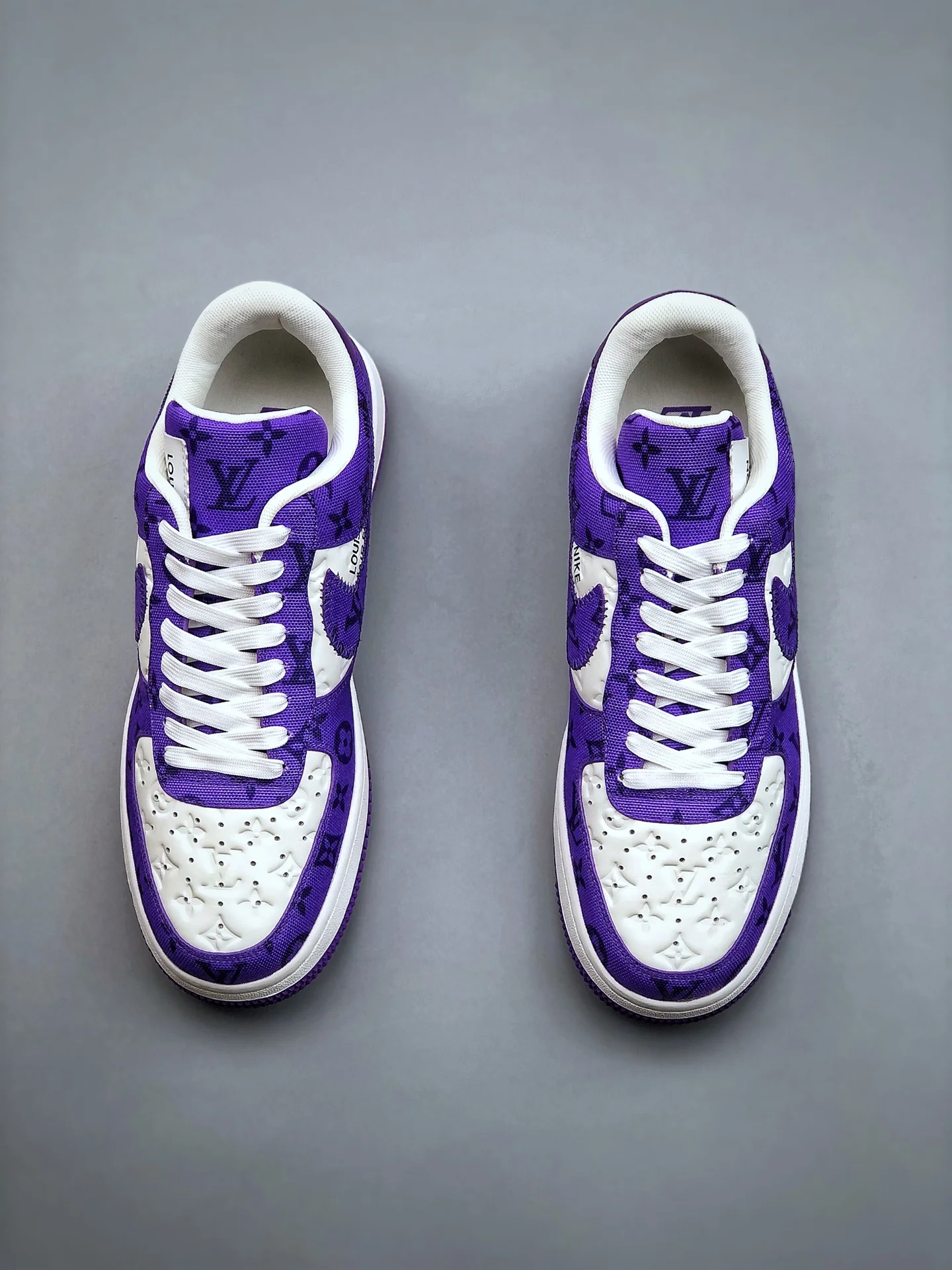 AF1 x OW by Virgil - Purple Customs - Image 6