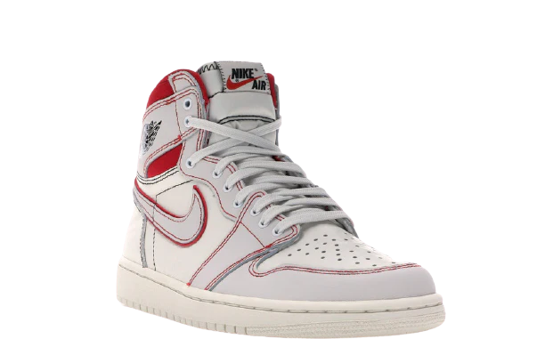 AJ1 High Phantom Gym Red - Image 3