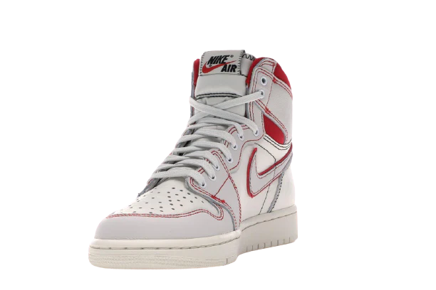 AJ1 High Phantom Gym Red - Image 4
