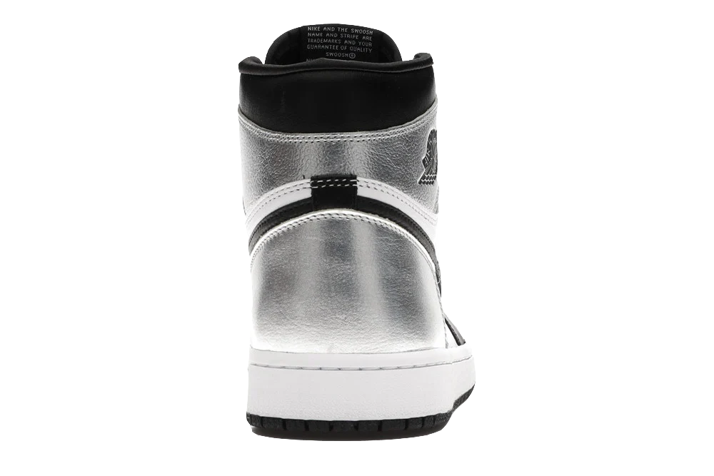 AJ 1 Retro High Silver Toe - Image 3