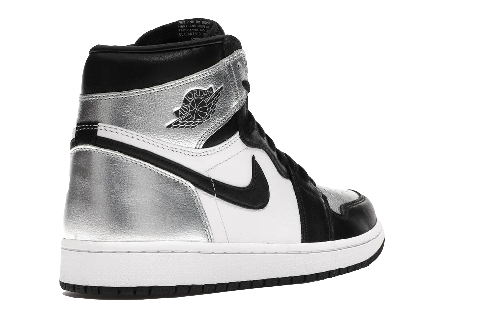 AJ 1 Retro High Silver Toe - Image 4