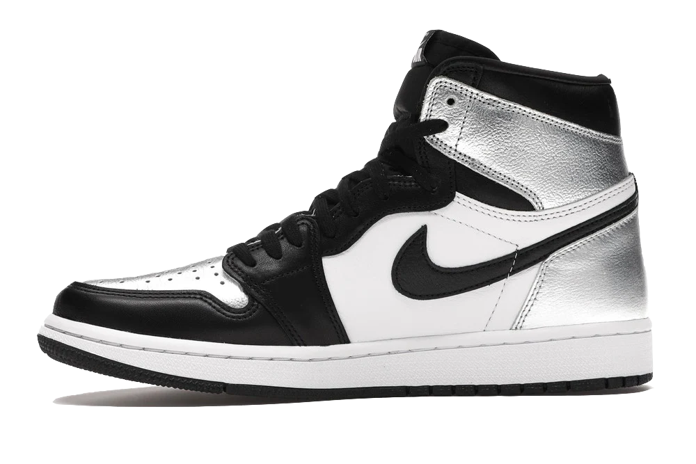 AJ 1 Retro High Silver Toe - Image 5