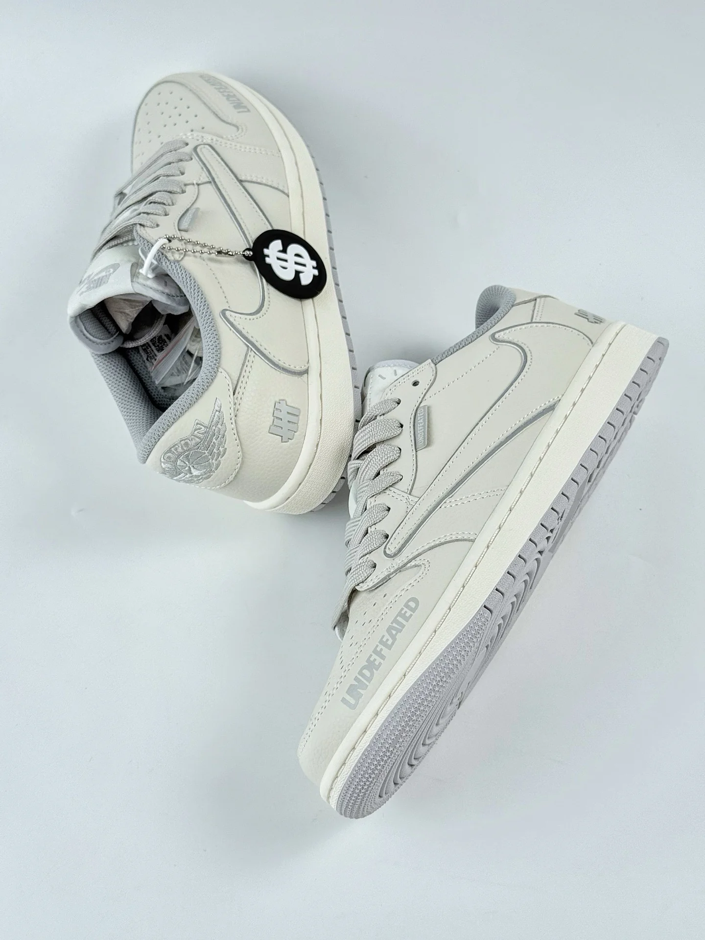 AJ1 Low Travis Scott x UNDFTD Customs - Image 9