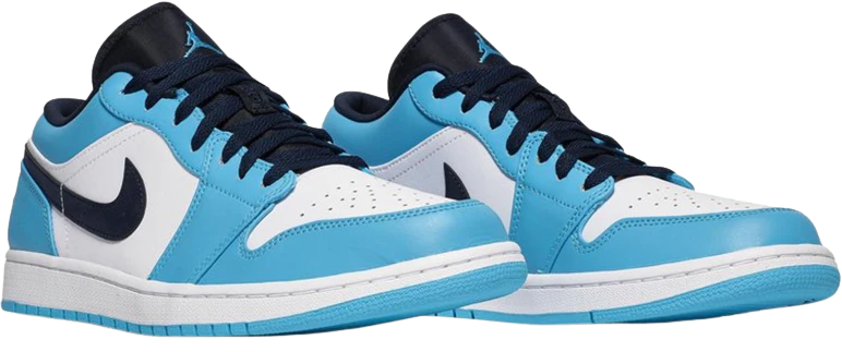 AJ1 Low UNC Blue Coral - Image 4