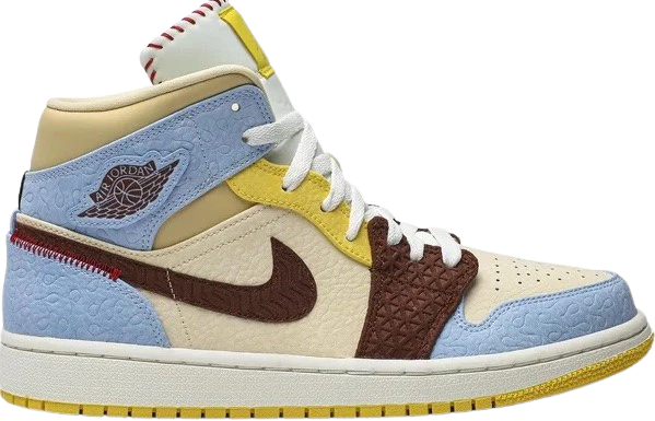 AJ1 Retro Mid SE x Maison Chateau Rouge 'Fearless'