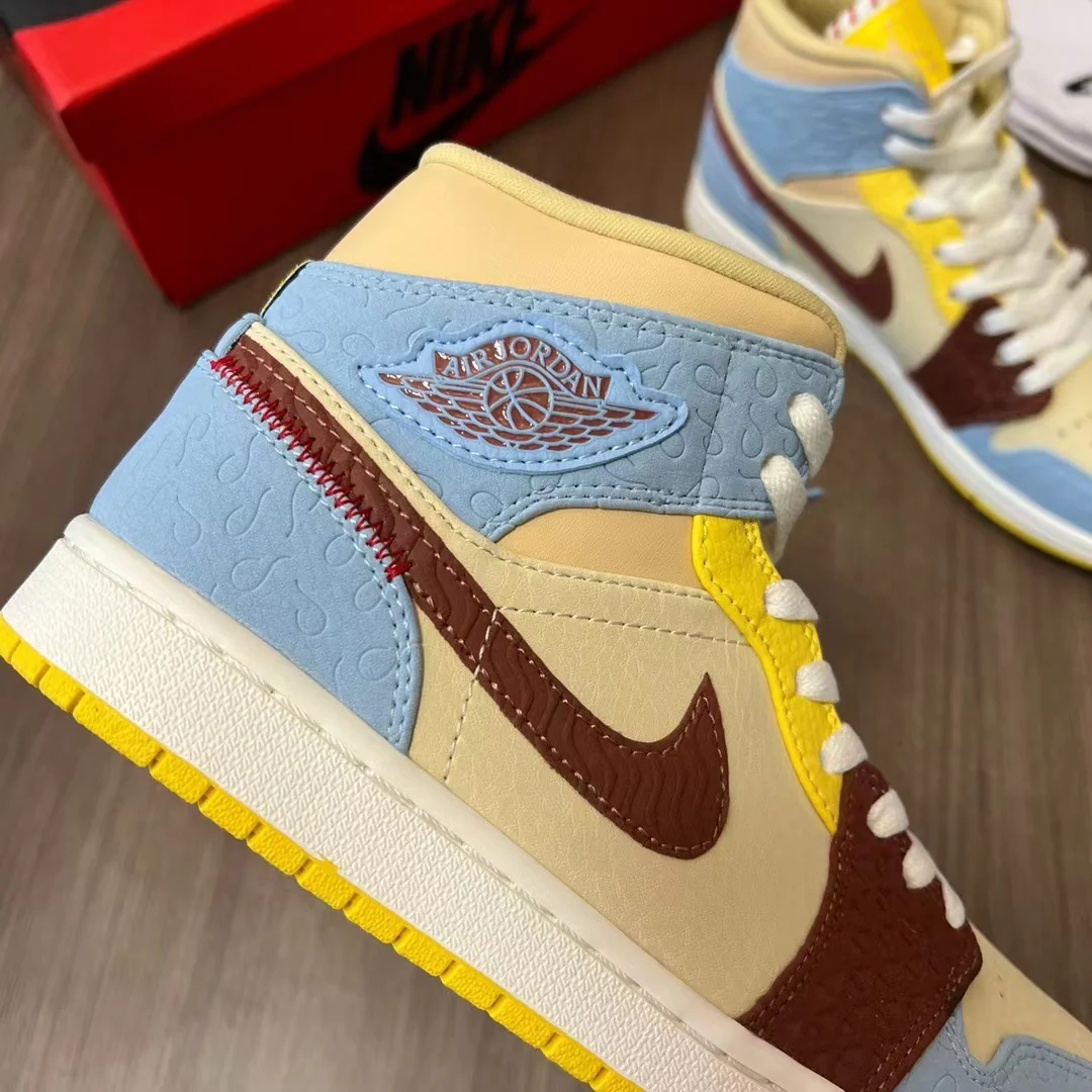 AJ1 Retro Mid SE x Maison Chateau Rouge 'Fearless' - Image 10