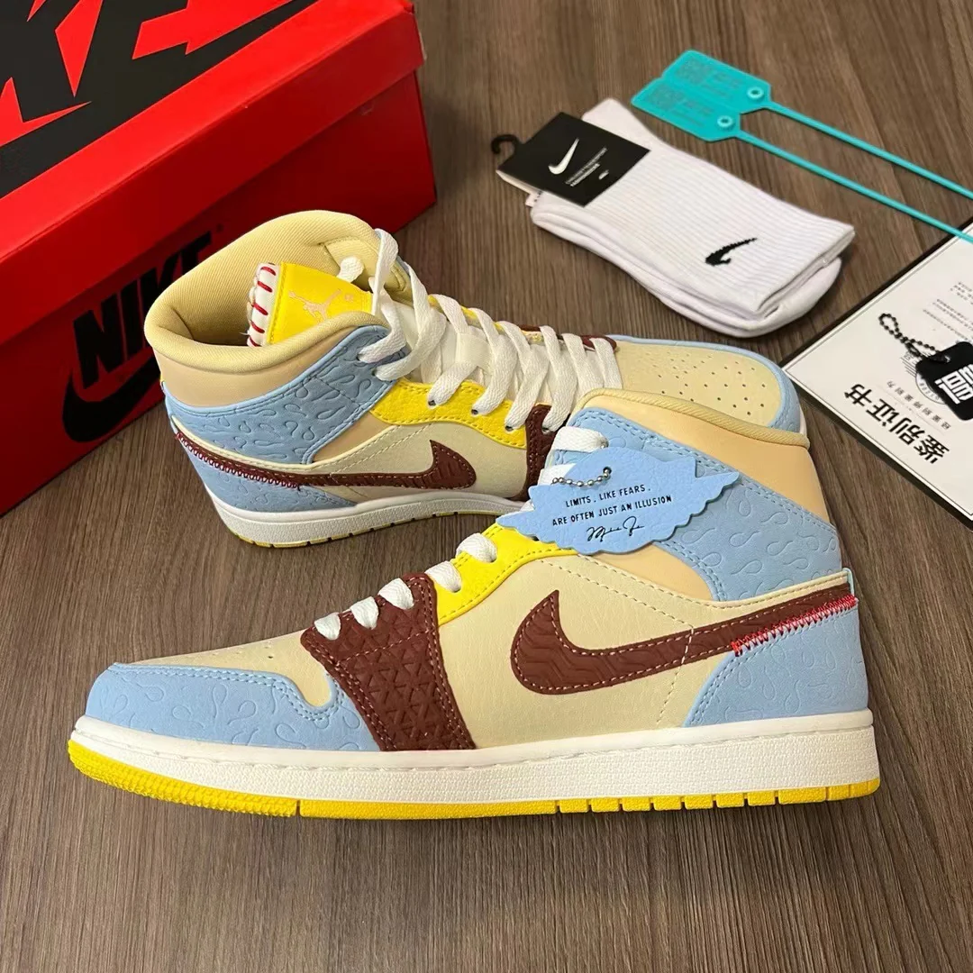 AJ1 Retro Mid SE x Maison Chateau Rouge 'Fearless' - Image 3