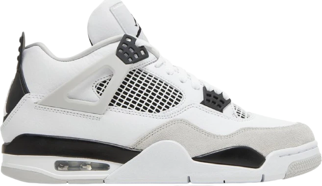 AJ4 Military Black