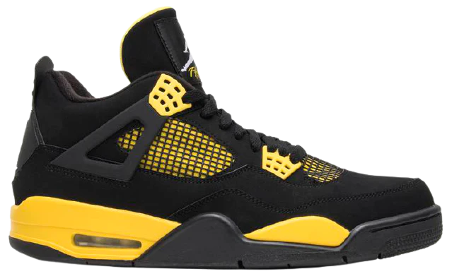 AJ4 Retro Black Thunder