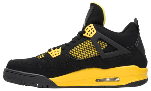 AJ4 Retro Black Thunder - Image 2