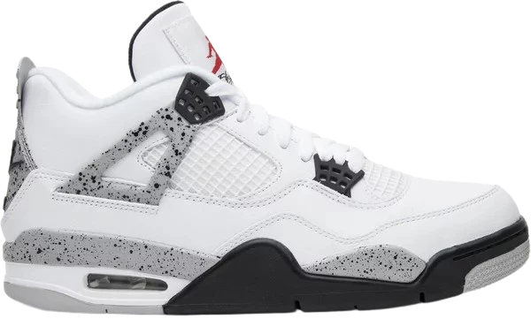 AJ4 Retro White Cement