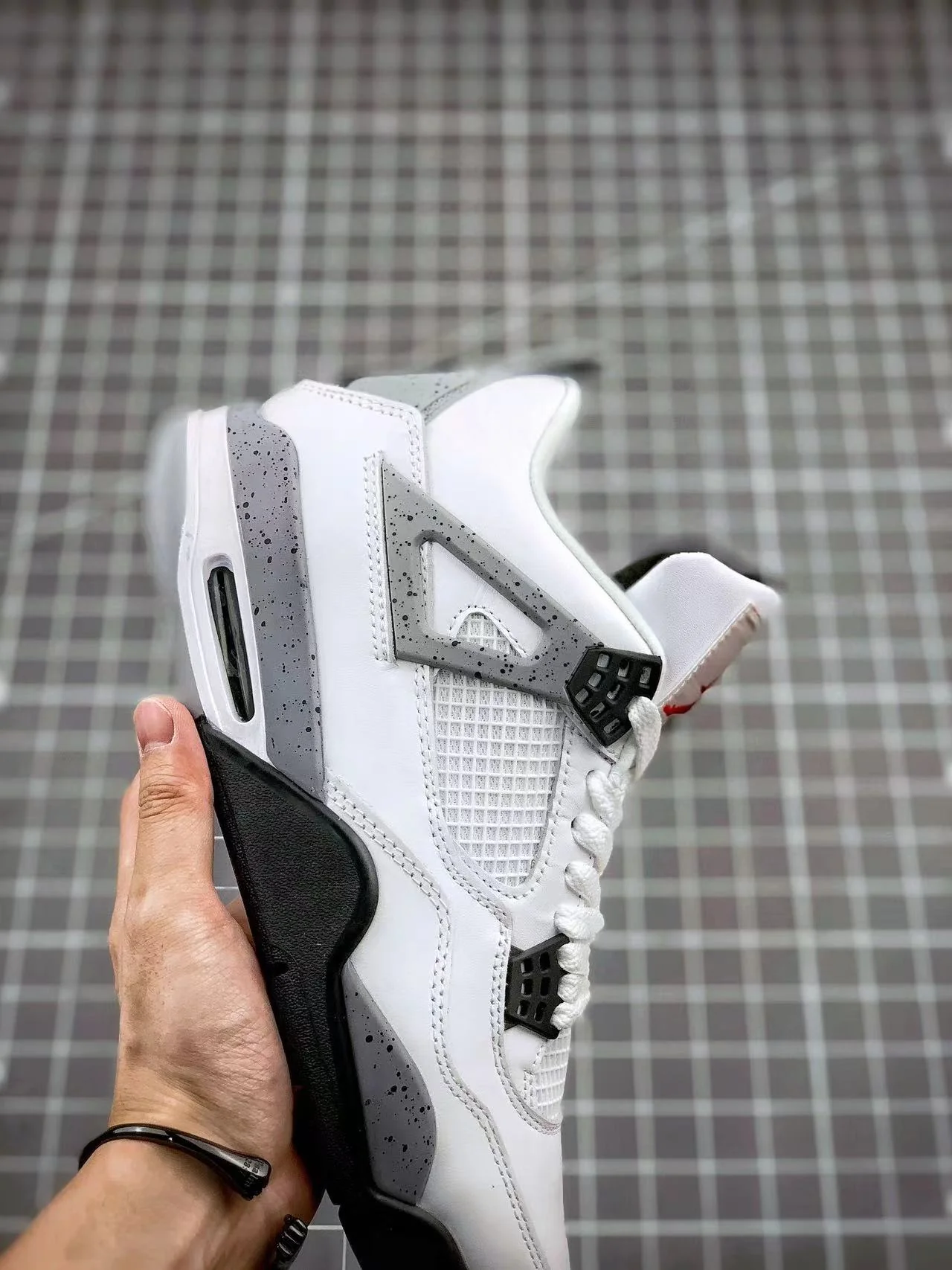 AJ4 Retro White Cement - Image 10