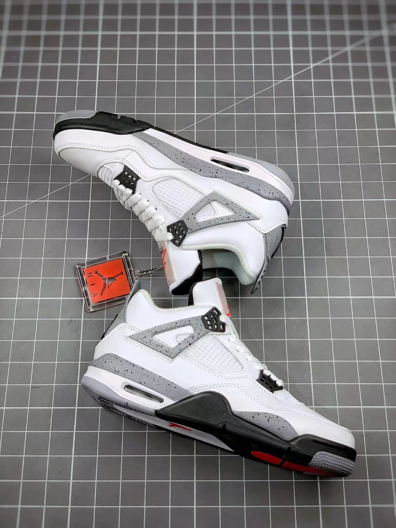 AJ4 Retro White Cement - Image 6