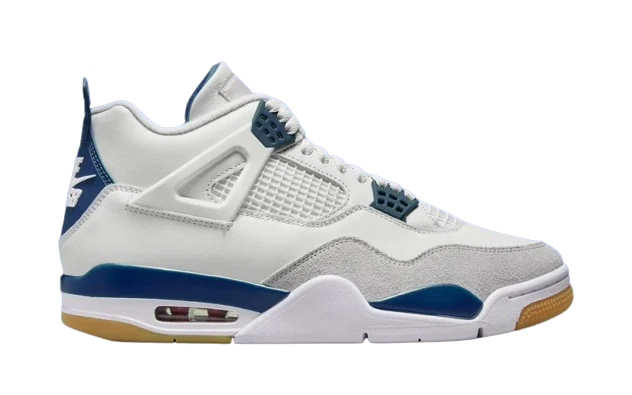 AJ4 SB Summit White/Navy
