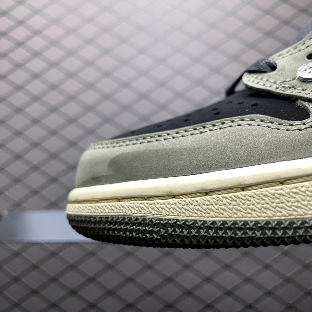 AJ1 Low Travis Scott Black Olive - Image 7