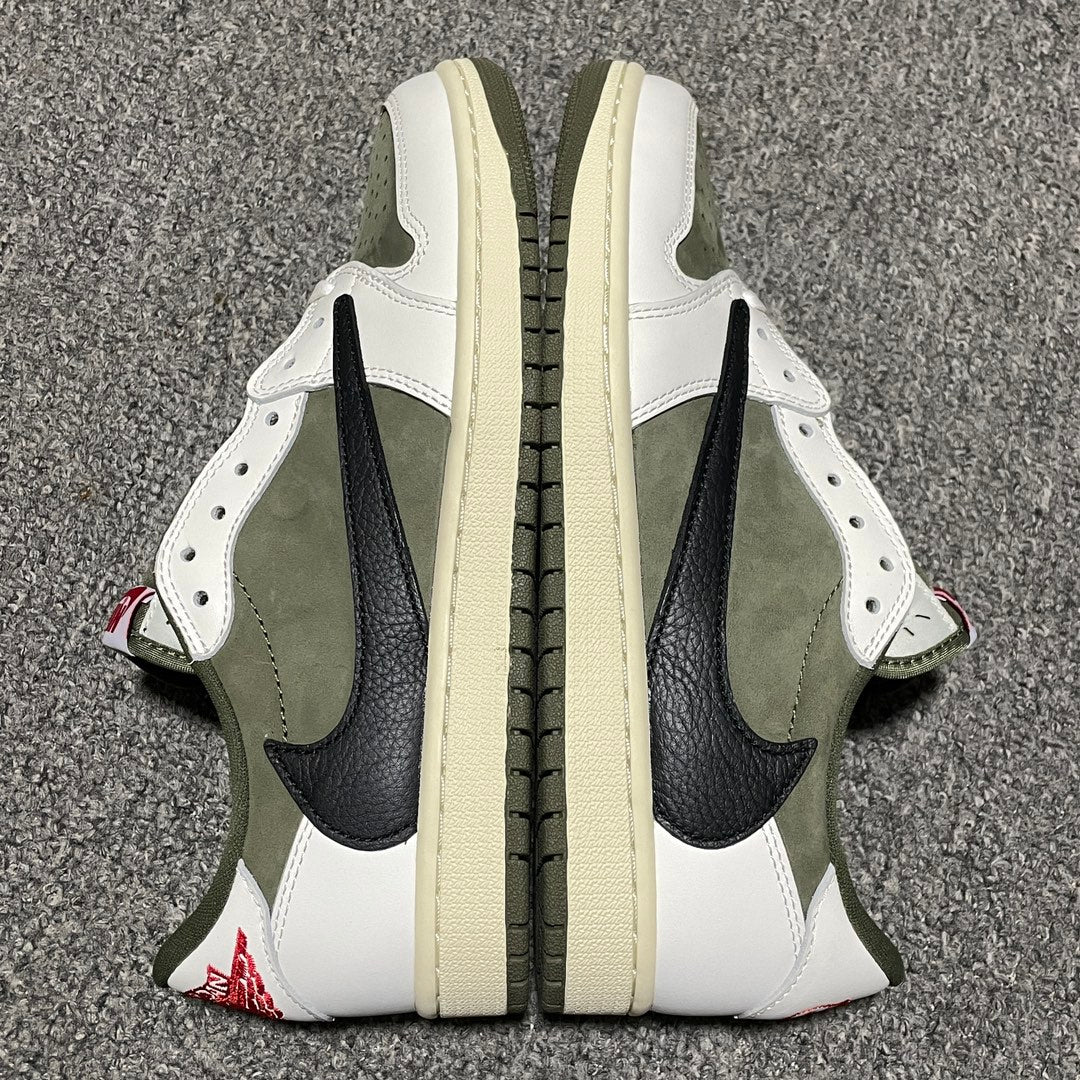 AJ1 Low Travis Scott Medium Olive - Image 8