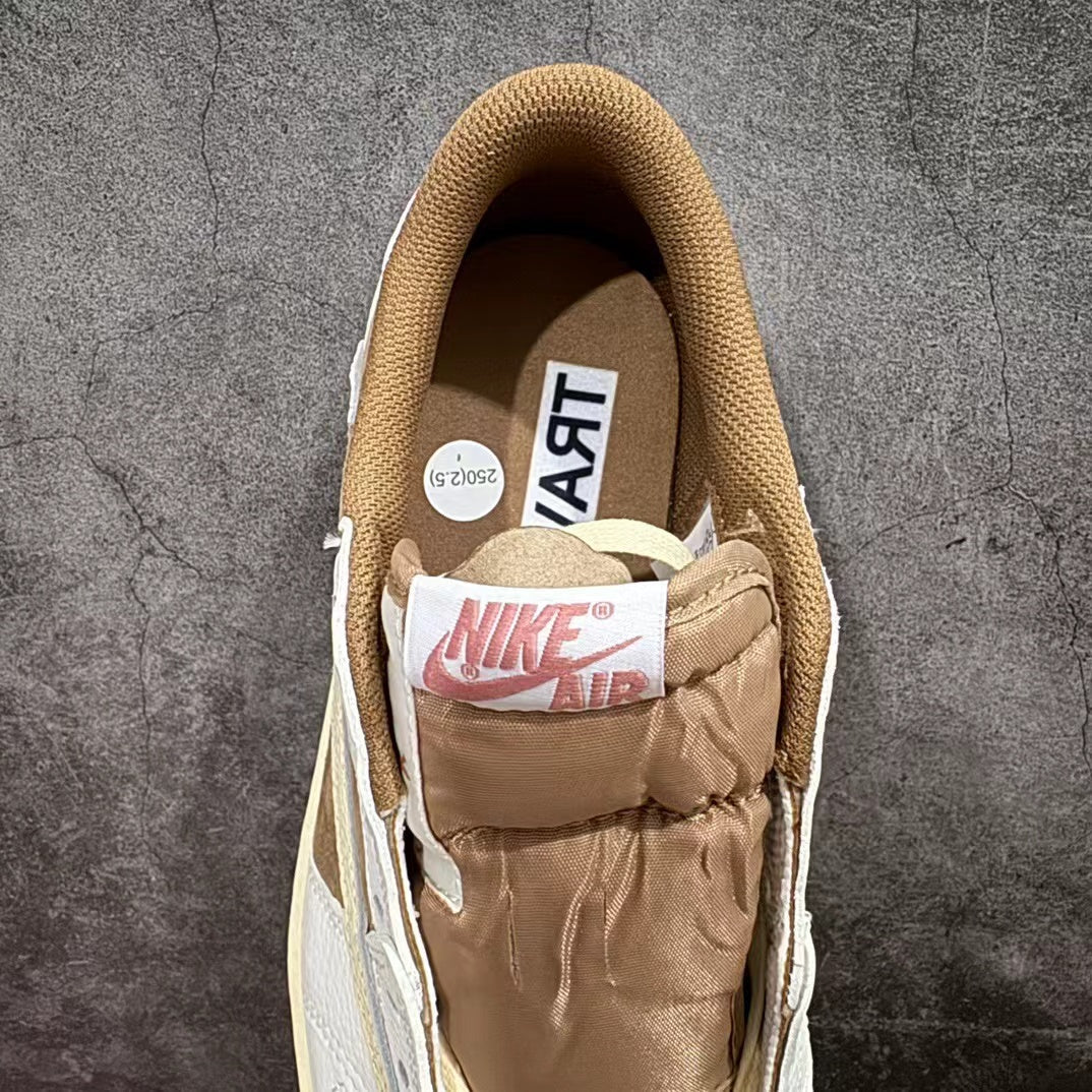 AJ1 Low Travis Scott Pink Mocha - Image 9