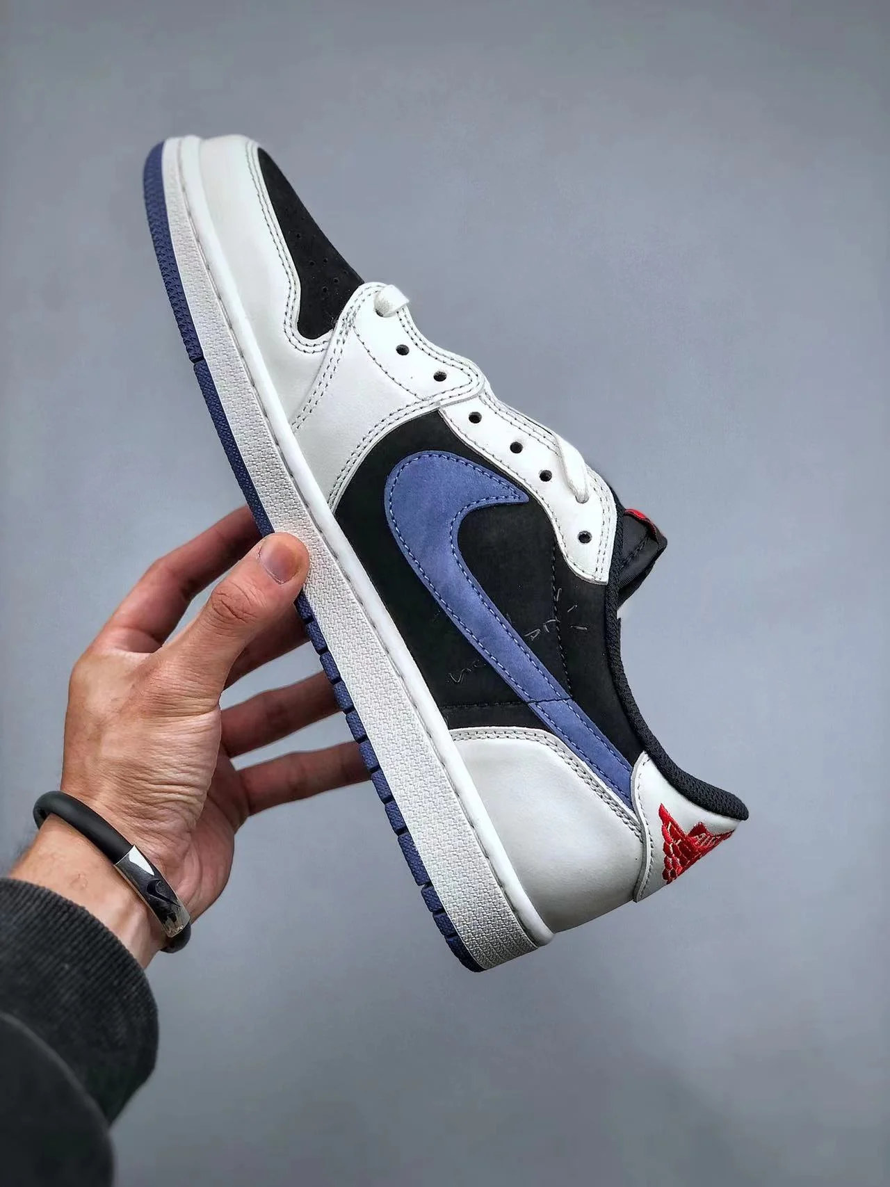 AJ1 Low Travis Scott Reverse Blue - Image 6