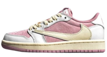 AJ1 Low Travis Scott Reverse Shy Pink