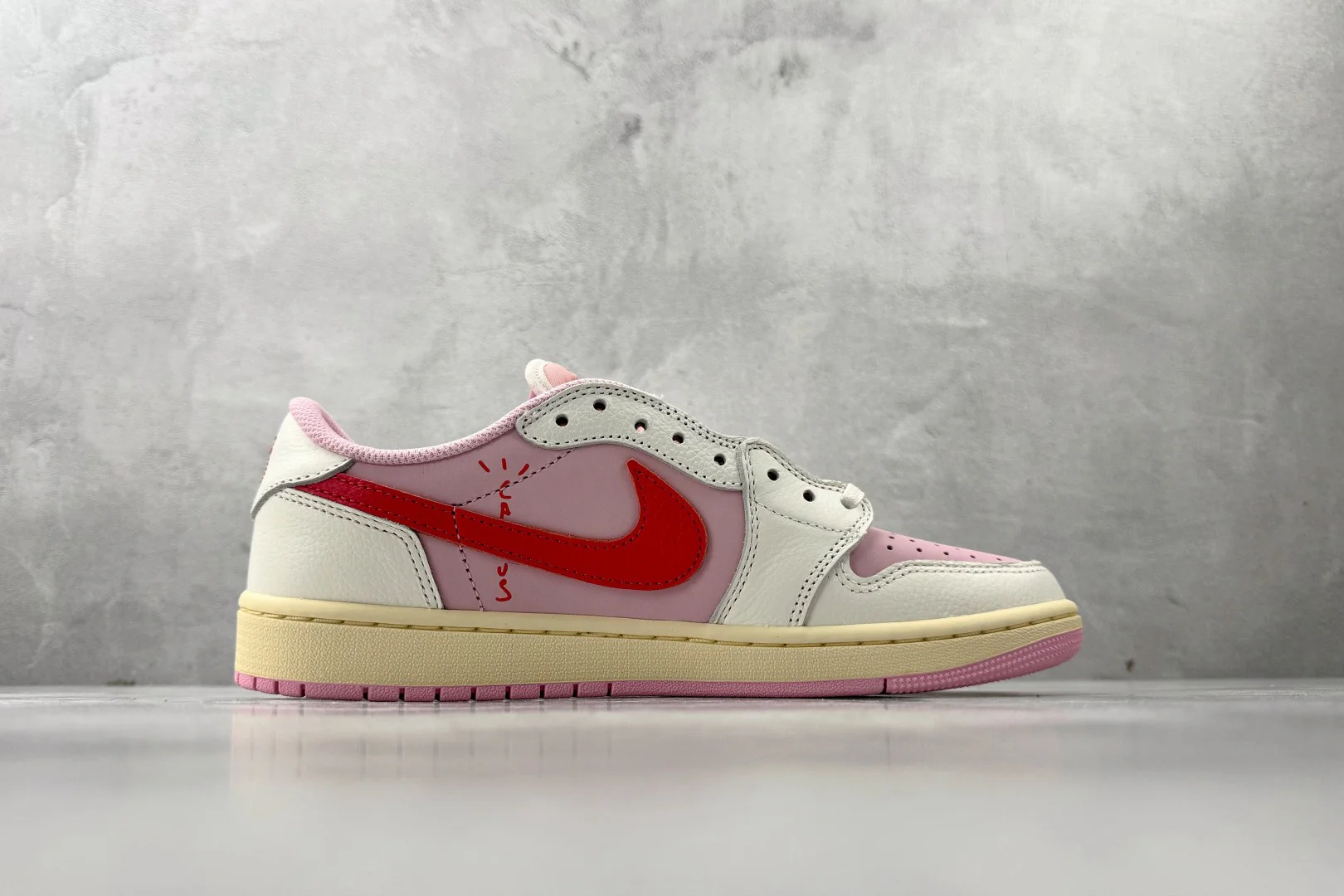 AJ1 Low Travis Scott Tropical Pink - Image 3