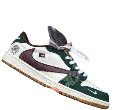 AJ1 Low Travis Scott x Chrome Hearts Customs