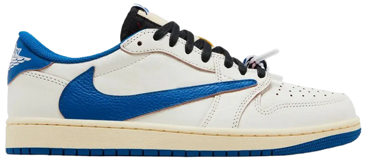 AJ1 Low Travis Scott x Fragment Military Blue