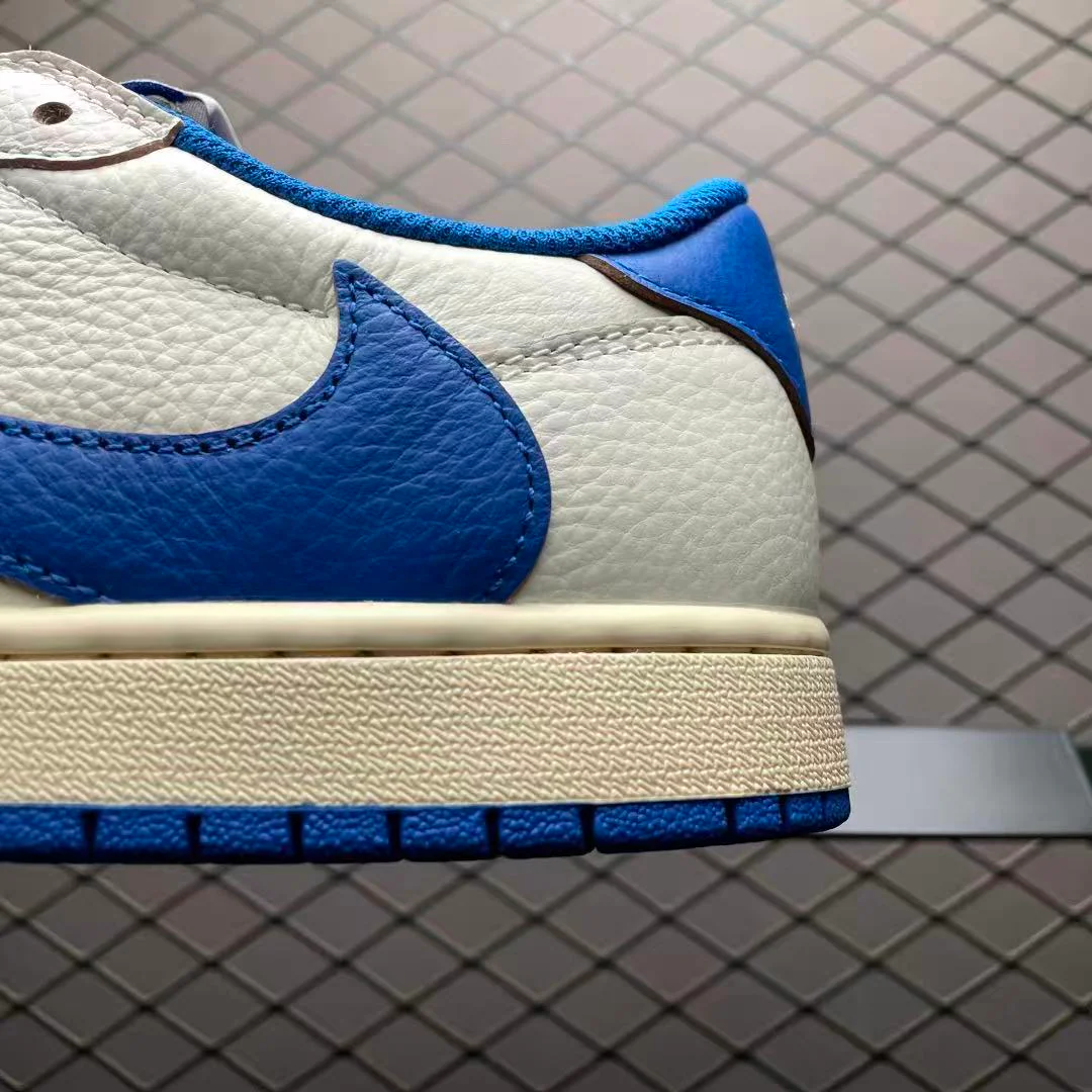 AJ1 Low Travis Scott x Fragment Military Blue - Image 5