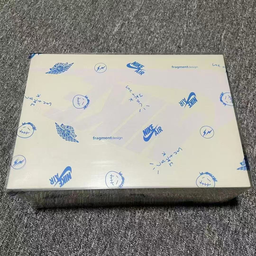 AJ1 Low Travis Scott x Fragment Military Blue - Image 7