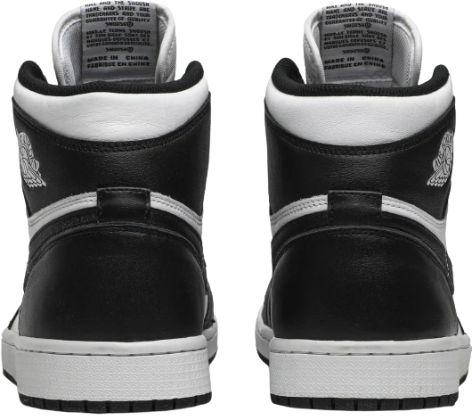 AJ1 Retro High Black White - Image 3