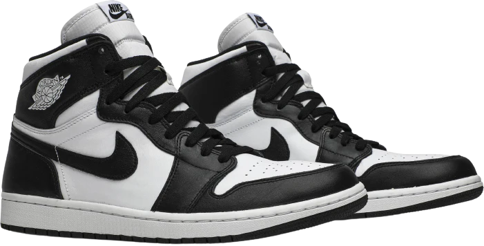 AJ1 Retro High Black White - Image 4