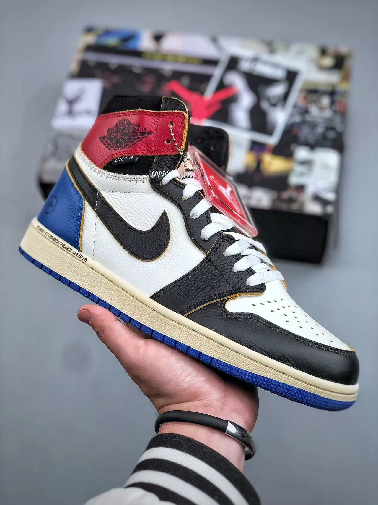 AJ1 Retro High Union Los Angeles x Fragment Design 1.0 - Image 5