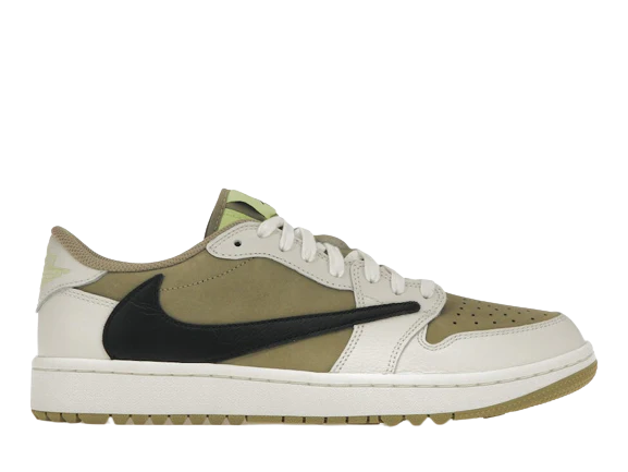 AJ1 Low Travis Scott Golf Neutral Olive