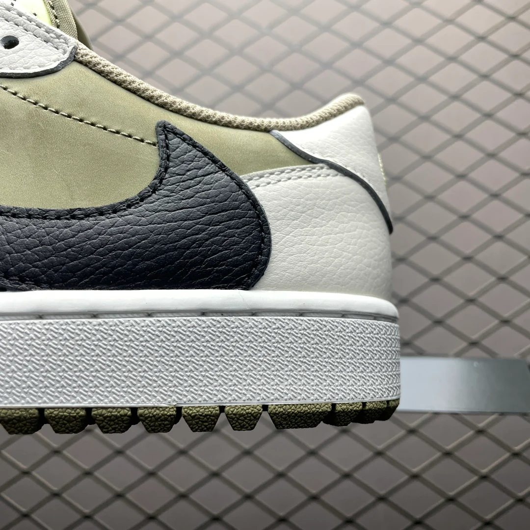 AJ1 Low Travis Scott Golf Neutral Olive - Image 5