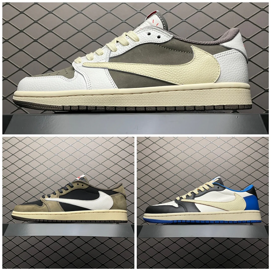 AJ1 Low Travis Scott Reverse Mocha - Image 9