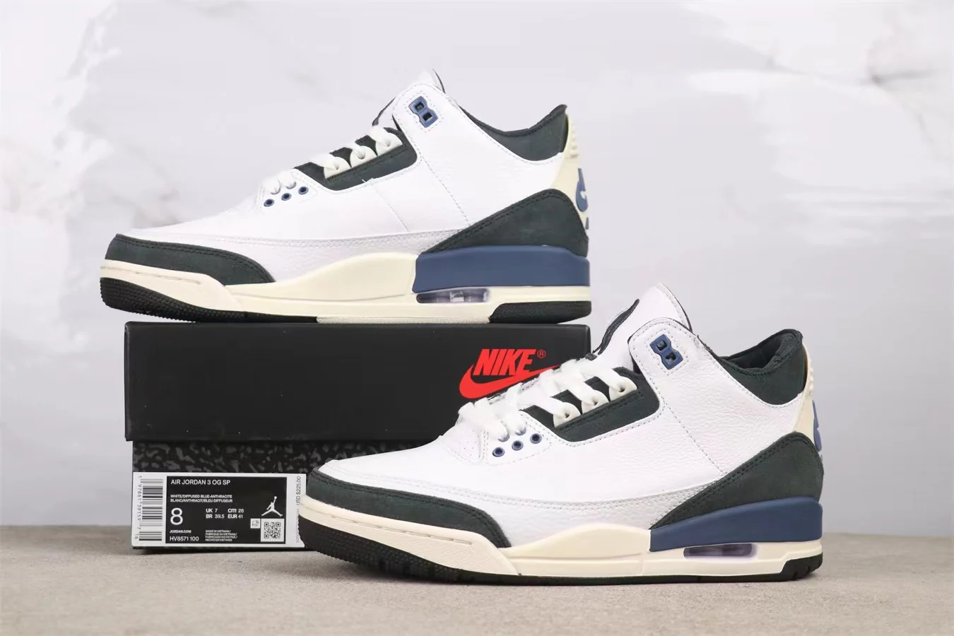 AJ3 x A Ma Maniére Diffused Blue - Image 10