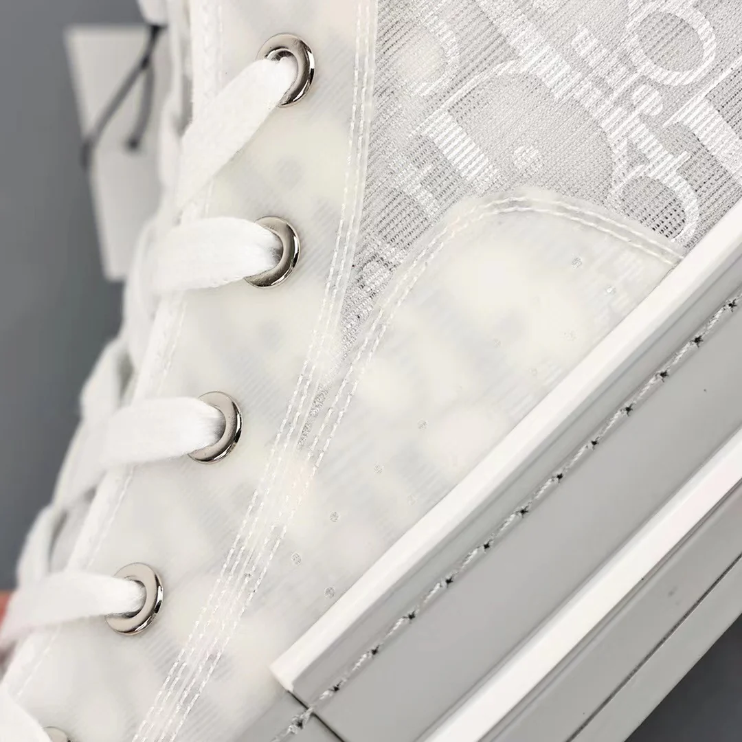 B23 High Top Logo Oblique Grey Monogram - Image 7
