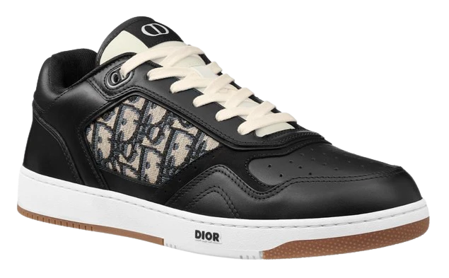 B27 Low-Top Black Oblique
