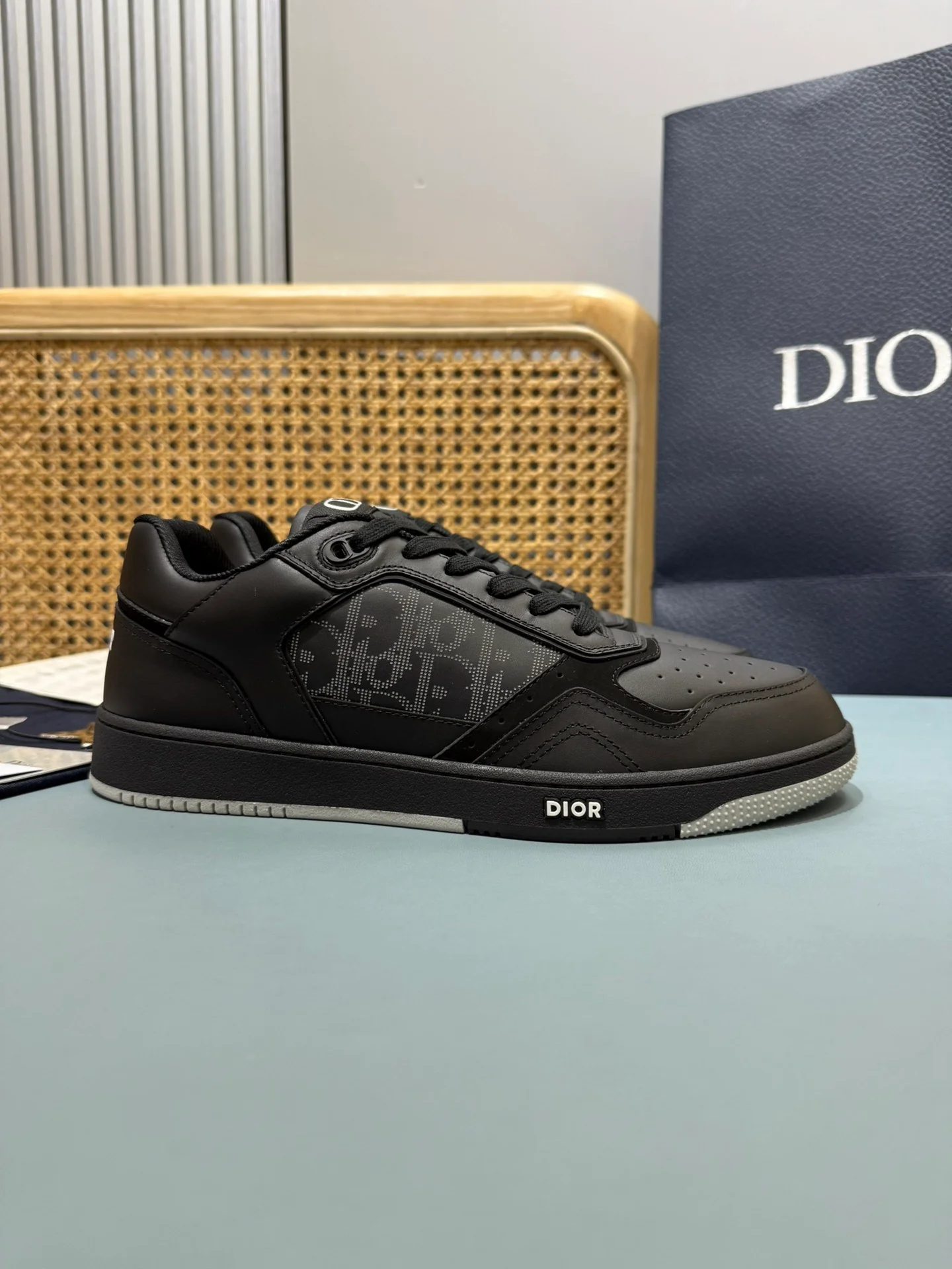 B27 Low-Top Black on Black - Image 2
