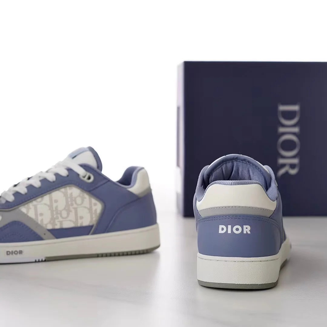 B27 Low-Top Blue and White - Image 6