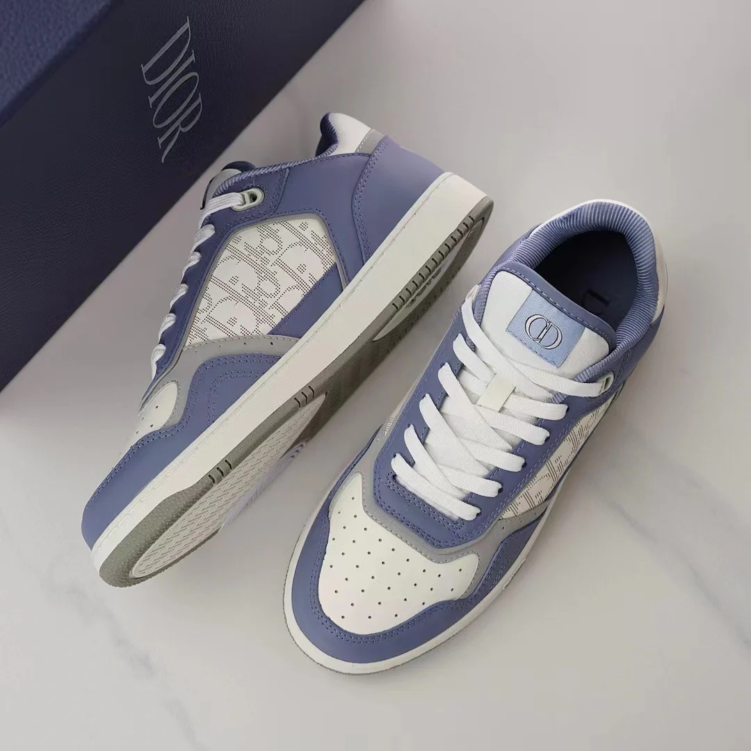 B27 Low-Top Blue and White - Image 8